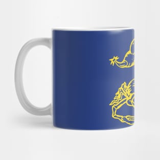 Dhahran Academy mascot circa 1995 Mug